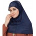 Jersey Instant Hijab - Navy Blue